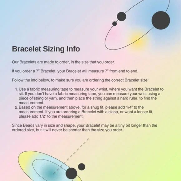 Meditation – Triple Aromatherapy Stretch Bracelets  - Handmade to Order - Picture 2 of 2